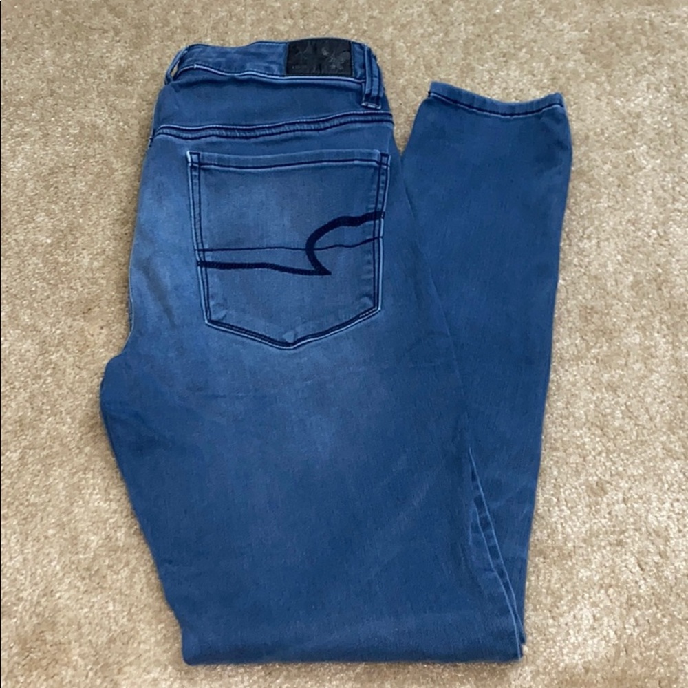 American Eagle Hi Rose Jeggings